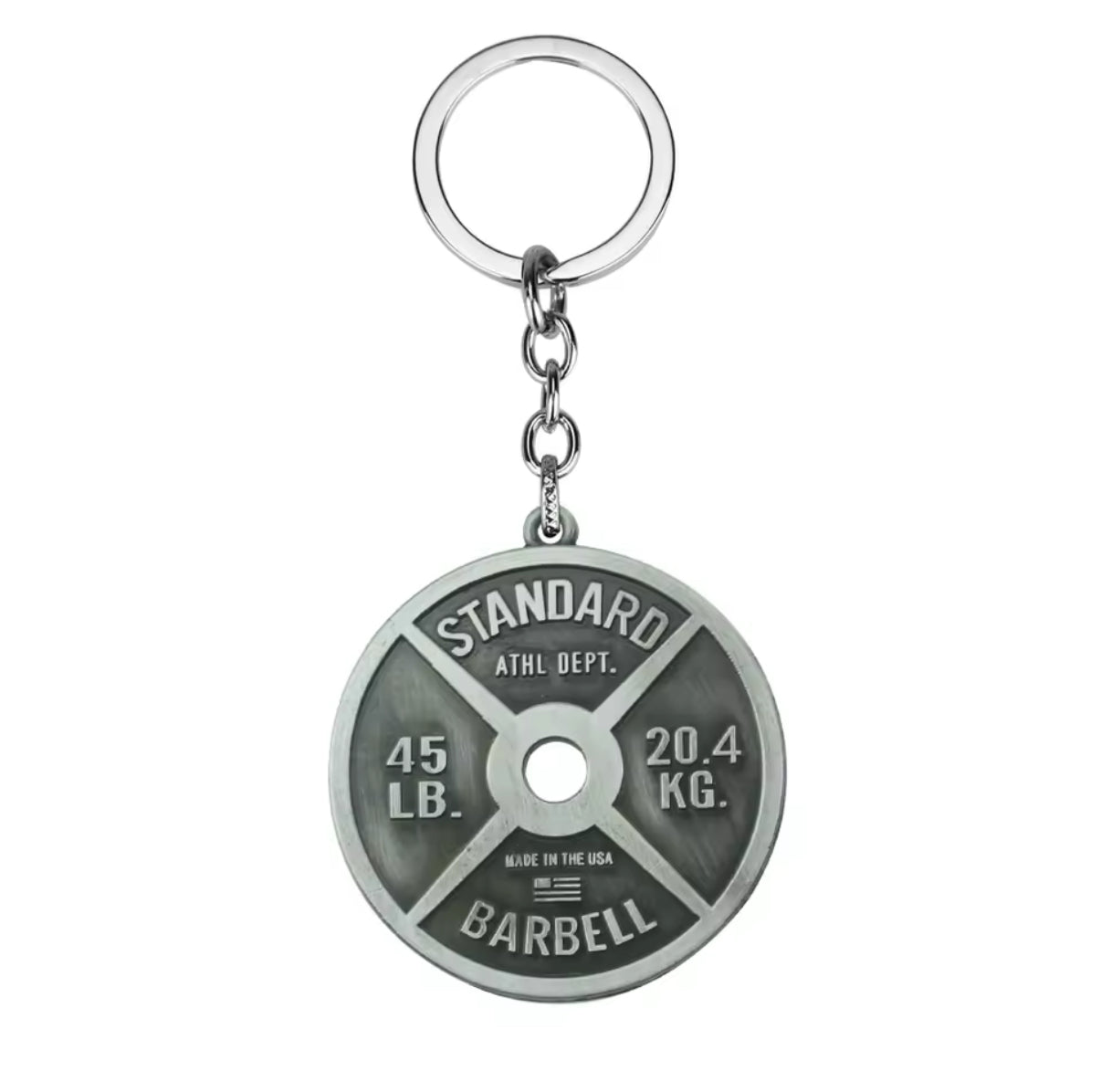 Weight Plate Keychain